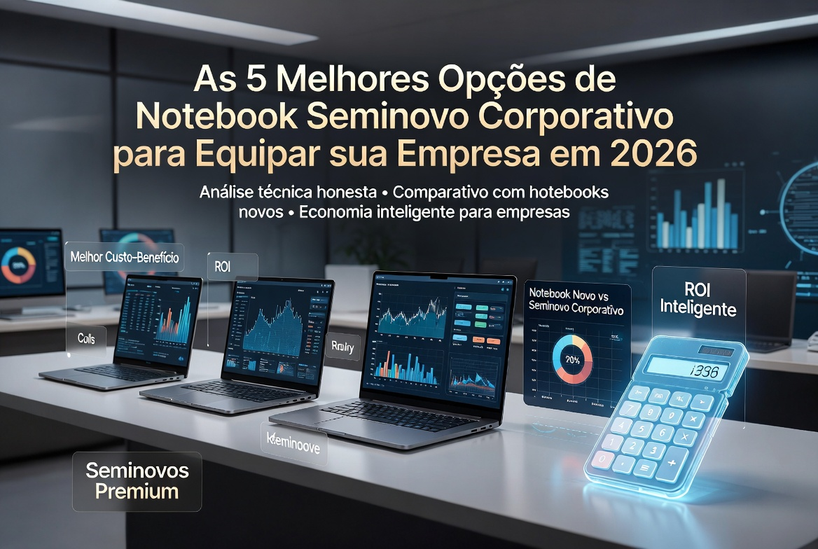 Melhores notebooks custo-benefício 2026