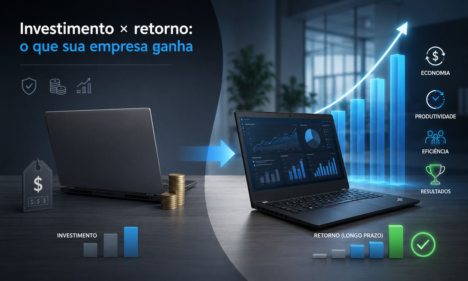Análise investimento x retorno